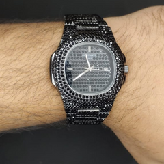 Patek Philippe Iced-Toned Black – Luxury Timepiece