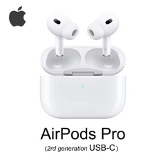 Black AirPods Pro 2 – Active Noise Cancellation (ANC)
