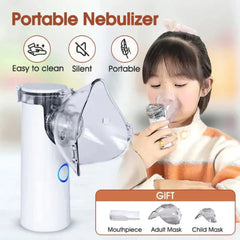 Mesh Portable Nebulizer/Inhaler With Mask For Kids & adults for Asthma & Cold Relief